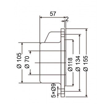 чертеж XUH070J4/L
