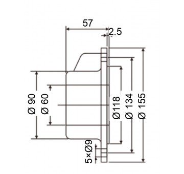 чертеж XUH060/L